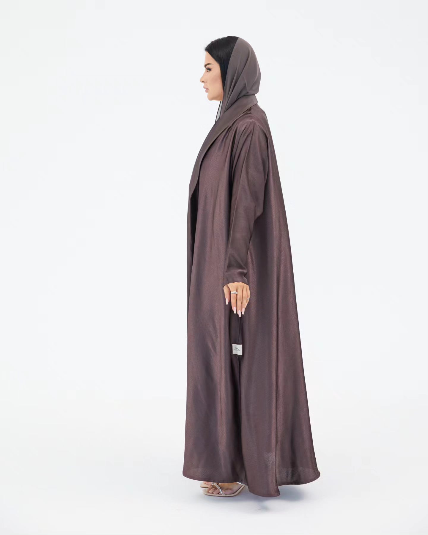 Brown abaya - 3