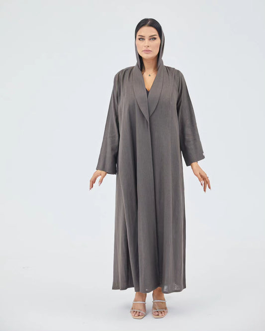 Grey abaya - 1