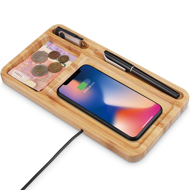 Bamboo wireless charger - 1