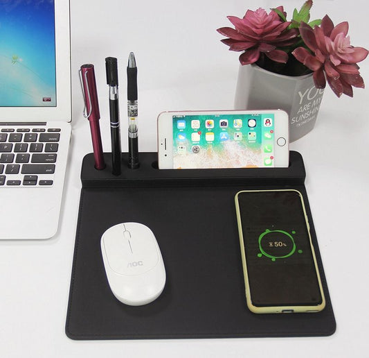 Multi-functional wireless charging mouse pad - 1