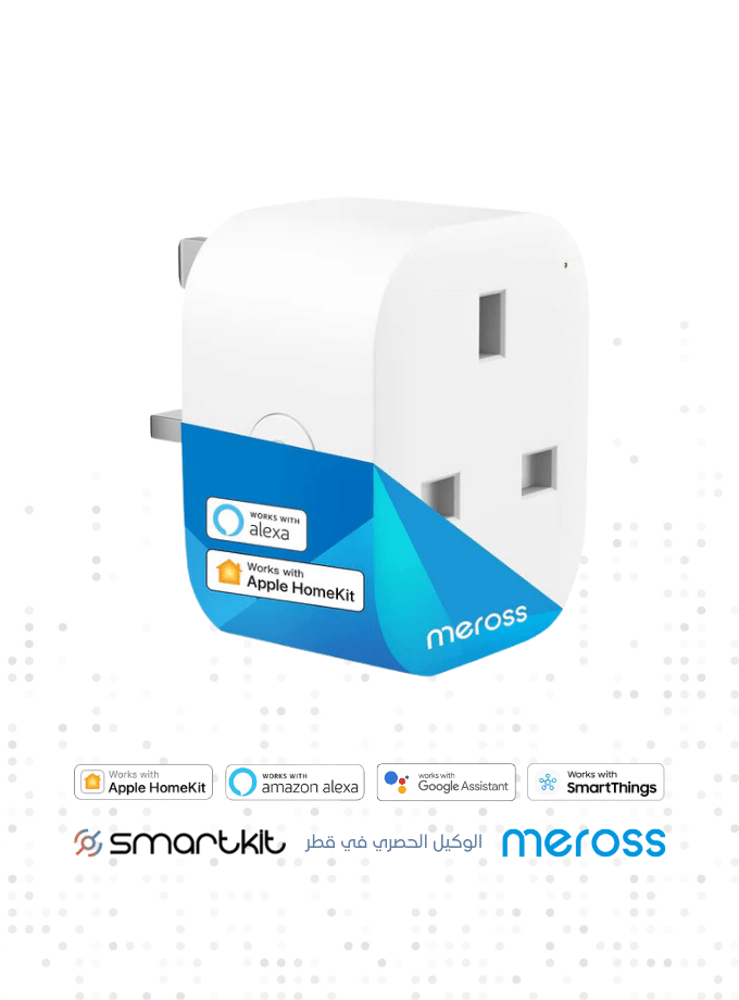 Meross Wi-Fi Smart Plug Mini, 15 Amp & Reliable Wi-Fi Connection, Support Alexa, Google Assistant, Remote Control, Timer, Occupies Only One Socket, 2.4G WiFi Only - 3