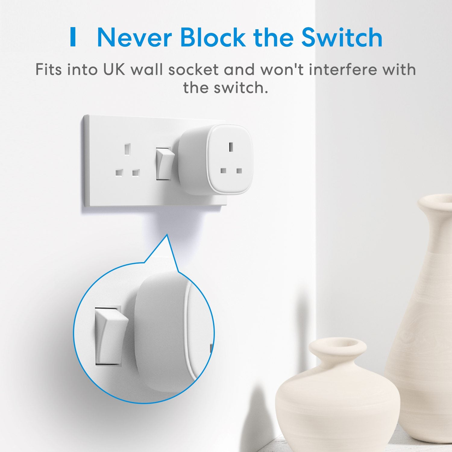 meross WiFi Smart Plug, Wireless Remote Control Timer Switch, Works with Alexa, Apple HomeKit, and Google Home - 5