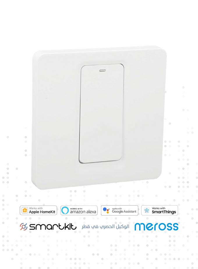 Meross Smart Light Switch, Compatible with Alexa, Google Assistant and SmartThings, Single Pole WiFi Wall Switch, Needs Neutral Wire, Remote Control, Schedules, No Hub Needed - 2