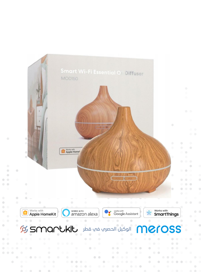 Meross Smart WiFi Essential Oil Diffuser Works with Apple HomeKit & Alexa, Ultrasonic Aromatherapy Diffuser & Mist Humidifier with Voice & APP Remote Control, Schedule & Timer, RGB Light - 3