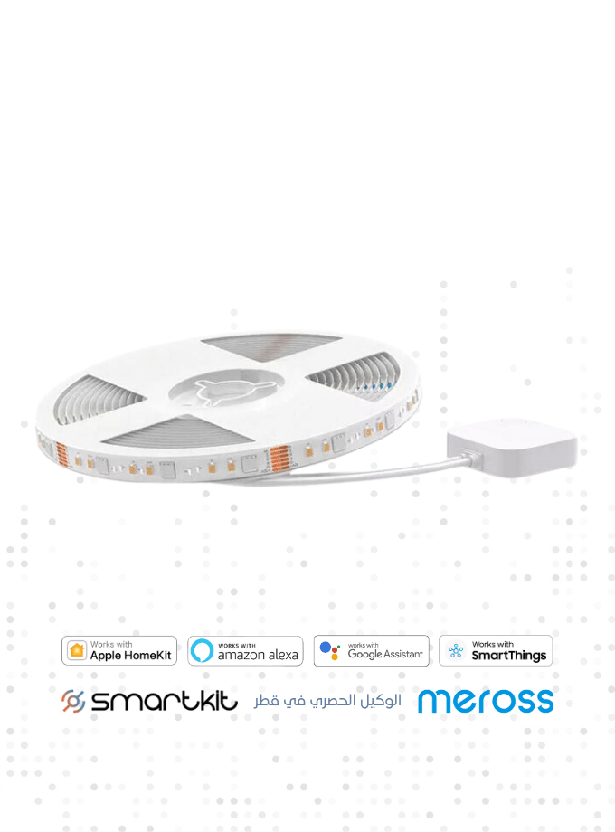 meross Smart LED Strip Lights, 16.4ft WiFi Strip Works with Apple HomeKit, Siri, Alexa, Google, and SmartThings, 16 Million Colors with App Control, RGB Strip Light for Bedroom, Christmas, Kitchen - 2