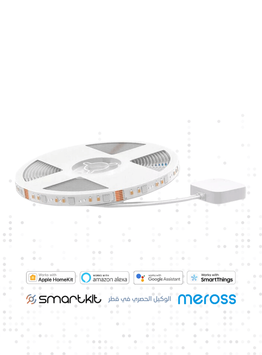 meross Smart LED Strip Lights, 16.4ft WiFi Strip Works with Apple HomeKit, Siri, Alexa, Google, and SmartThings, 16 Million Colors with App Control, RGB Strip Light for Bedroom, Christmas, Kitchen - 2