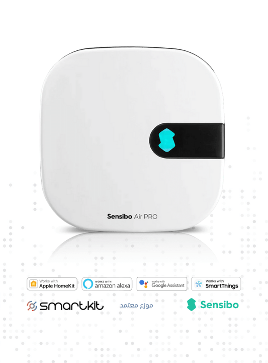 Sensibo Air PRO – Air Conditioner Smart Controller & Air Quality Sensor. Smart Thermostat for Mini Split, Window, Portable AC. Temp & Humidity Sensors. Google, Alexa, Siri & Apple HomeKit Compatible - 1